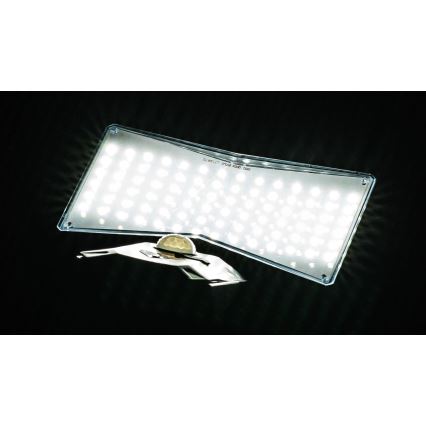 Applique a LED solare con sensore LED/2,6W/5,5V IP65 nero