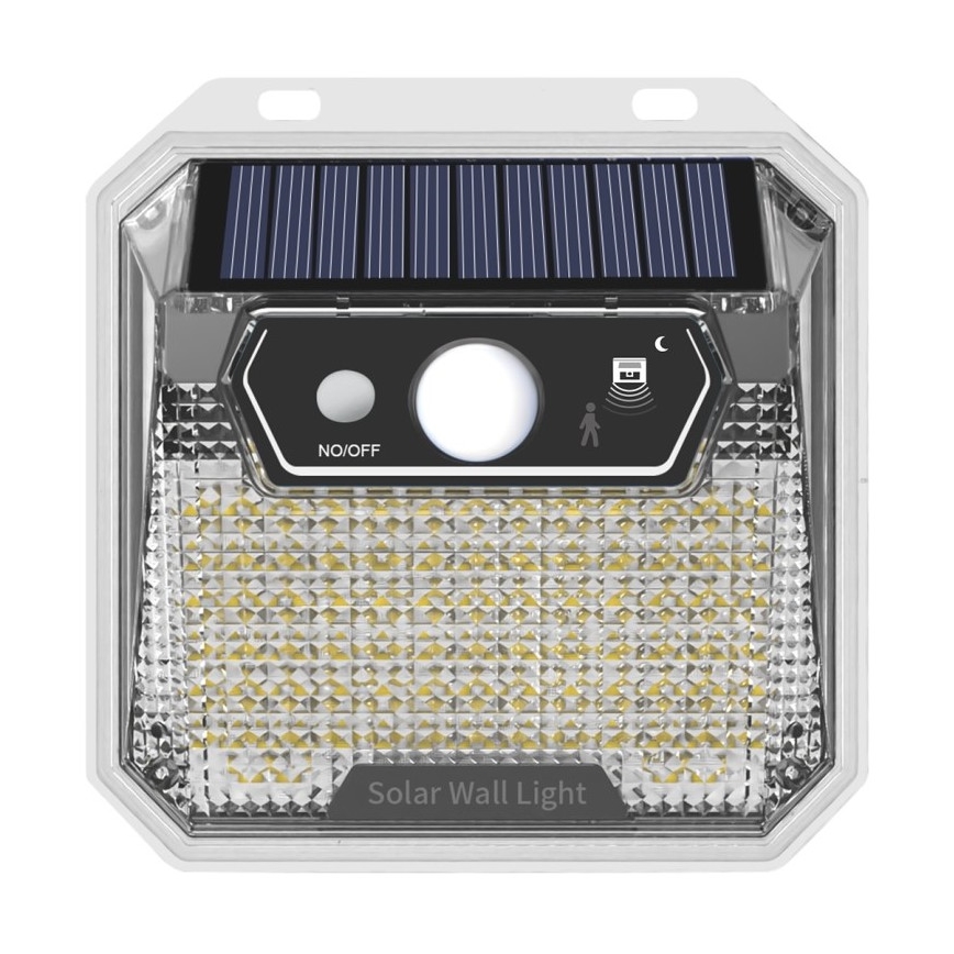 Applique a LED solare con sensore LED/3W/5,5V IP65 1200 mAh