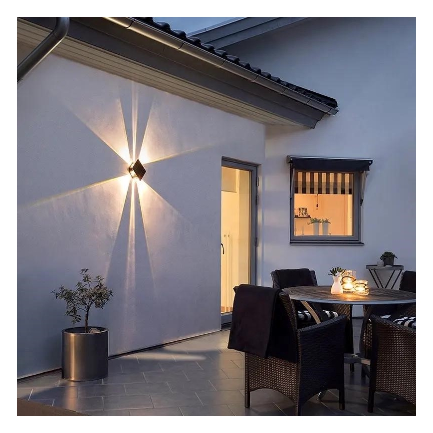 Applique a LED solare con sensore LED/2W/5V IP54 1300 mAh