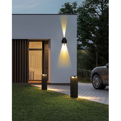 Applique a LED solare con sensore LED/2W/5V IP54 1300 mAh