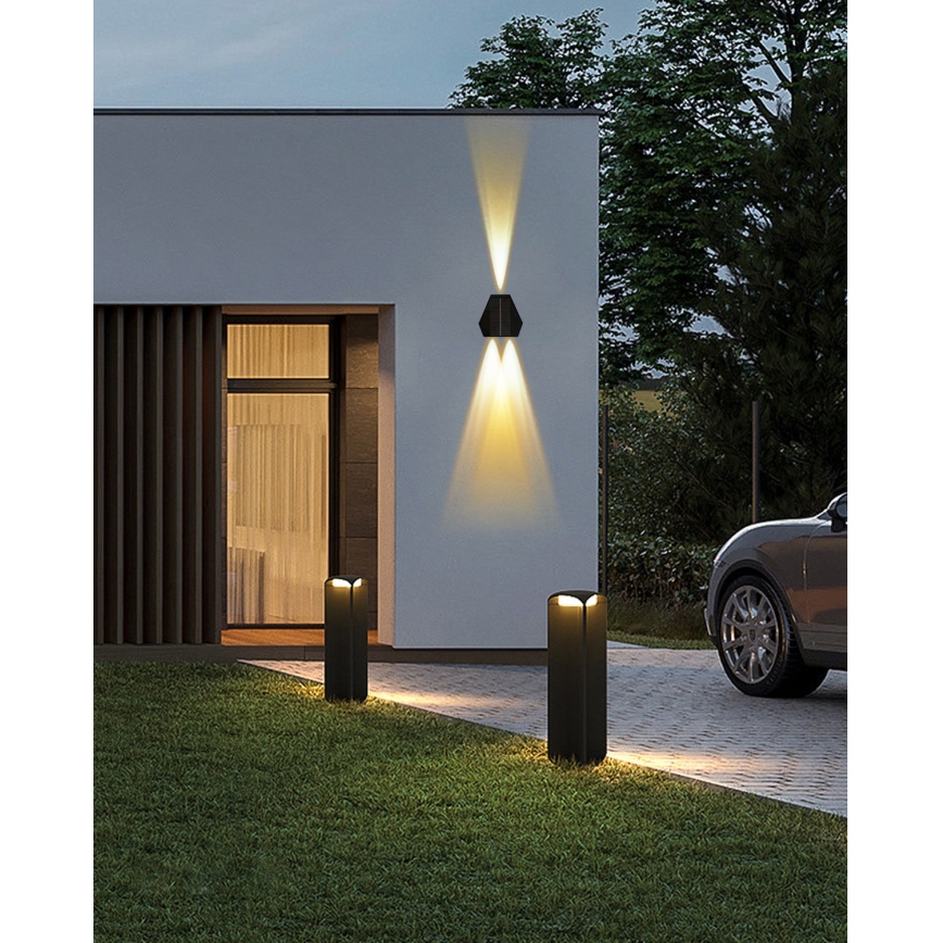 Applique a LED solare con sensore LED/2W/5V IP54 1300 mAh