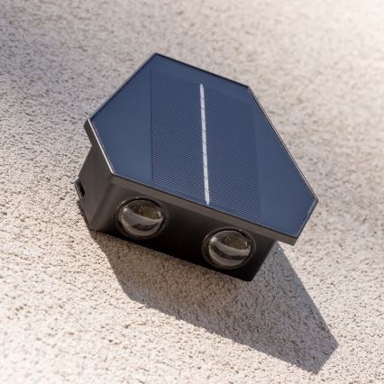 Applique a LED solare con sensore LED/2W/5V IP54 1300 mAh