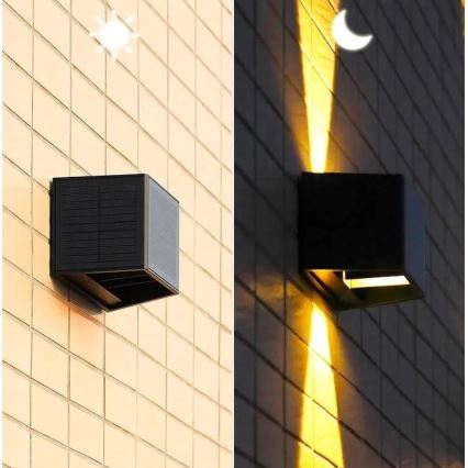 Applique a LED solare con sensore LED/2W/5V IP54 1300 mAh