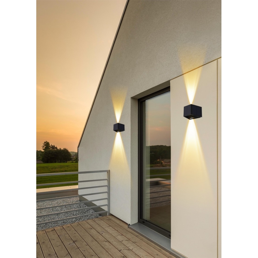 Applique a LED solare con sensore LED/2W/5V IP54 1300 mAh