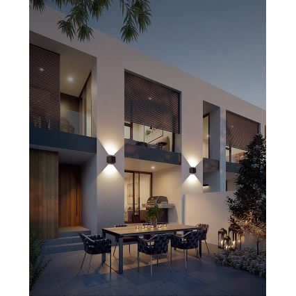 Applique a LED solare con sensore LED/2W/5V IP54 1300 mAh