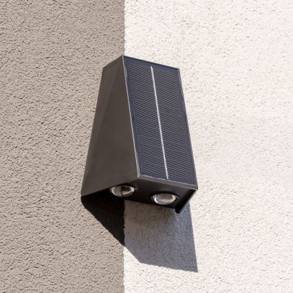Applique a LED solare con sensore LED/2W/5V IP54 1300 mAh
