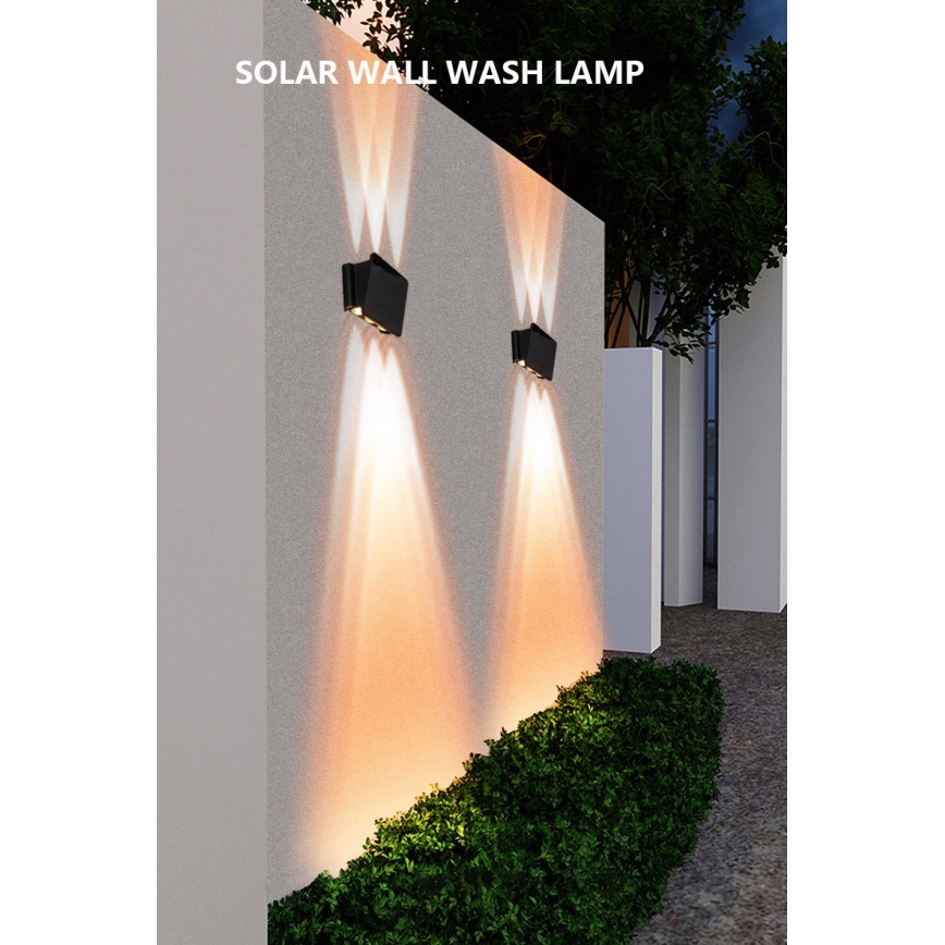 Applique a LED solare con sensore LED/2W/5V IP54 1300 mAh