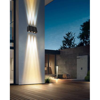 Applique a LED solare con sensore LED/2W/5V IP54 1300 mAh