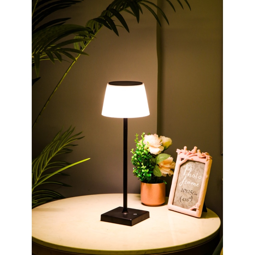 LED Lampada solare da esterno dimmerabile con sensore LED/4W/5V IP44 3600 mAh