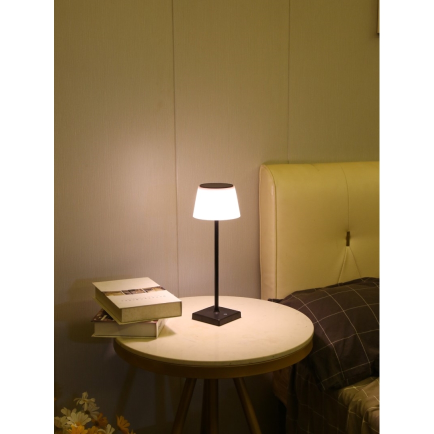 LED Lampada solare da esterno dimmerabile con sensore LED/4W/5V IP44 3600 mAh