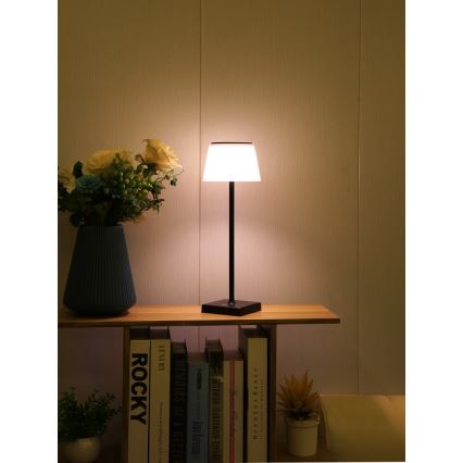 LED Lampada solare da esterno dimmerabile con sensore LED/4W/5V IP44 3600 mAh