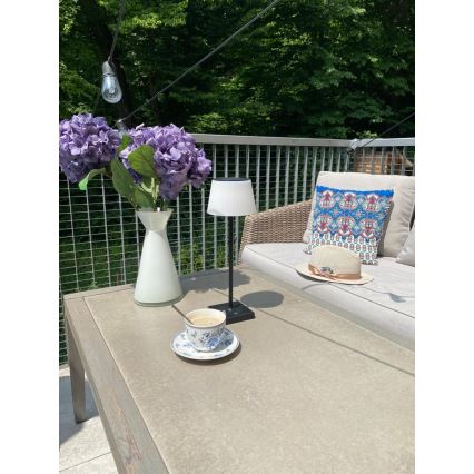 LED Lampada solare da esterno dimmerabile con sensore LED/4W/5V IP44 3600 mAh