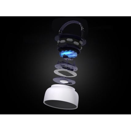 LED RGB Lampada solare portatile ricaricabile con catena LED/10W/5V 3600 mAh IP65 3600 mAh