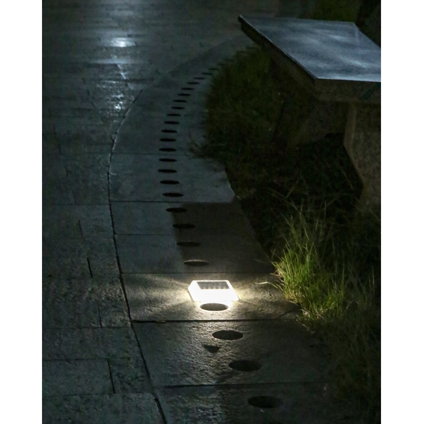 LED Illuminazione solare per esterni con sensore LED/0,03W/1,2V IP54 800 mAh