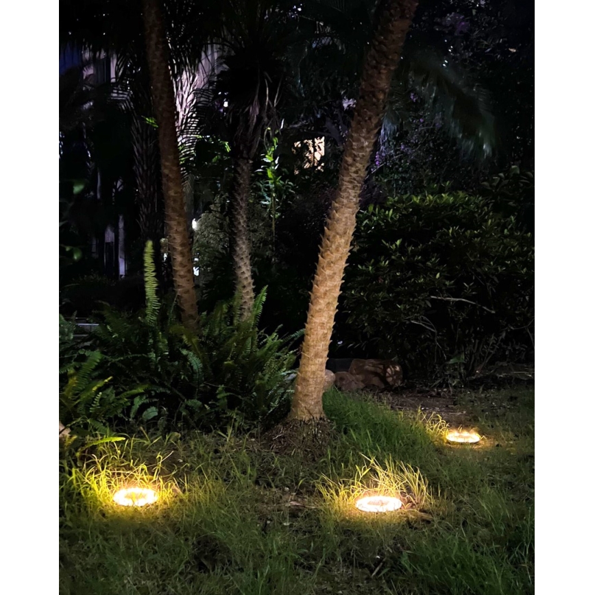 SET 4x LED Illuminazione solare da esterno con sensore LED/0,048W/2V IP68 600 mAh