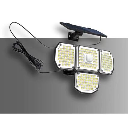 Applique a LED solare con sensore LED/5W/5,5V 3000K/6500K IP44 1200 mAh