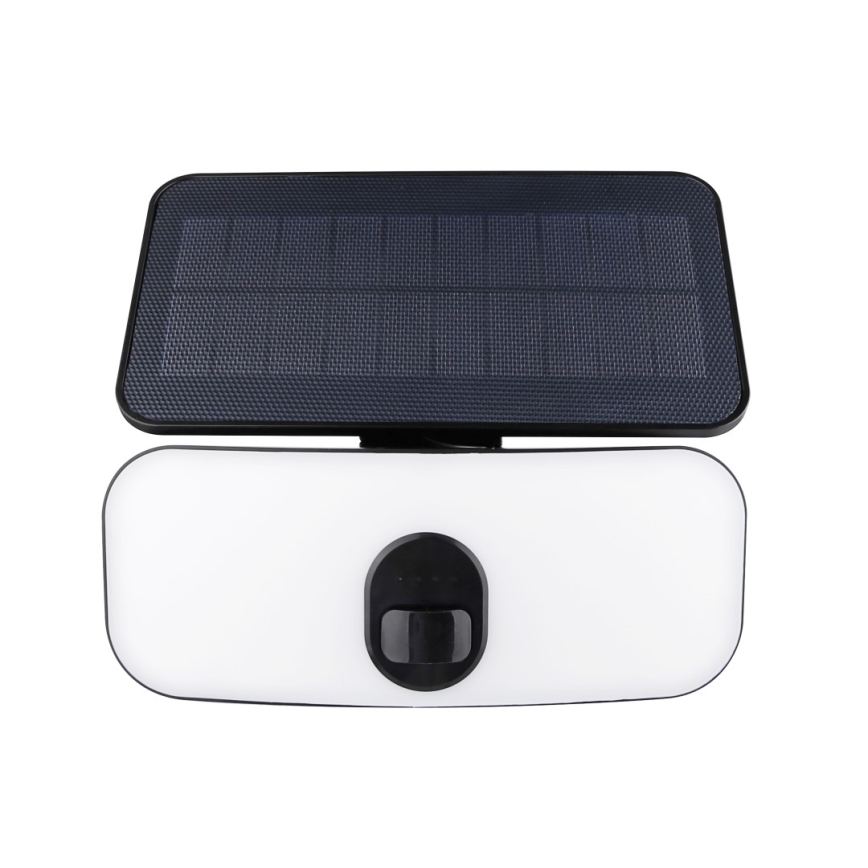 Lampada da parete solare LED con sensore LED/13W/3,7V 4000K IP65 400 mAh