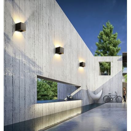 Immax 08510L - Lampada da parete LED per esterni DICE LED/6W/230V 3000K IP65