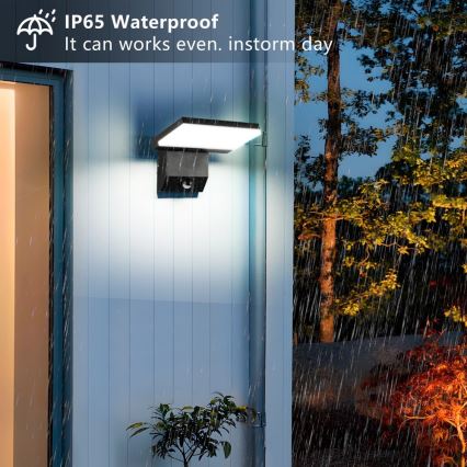Applique da esterno con sensore MODERN LED/18W/230V IP65