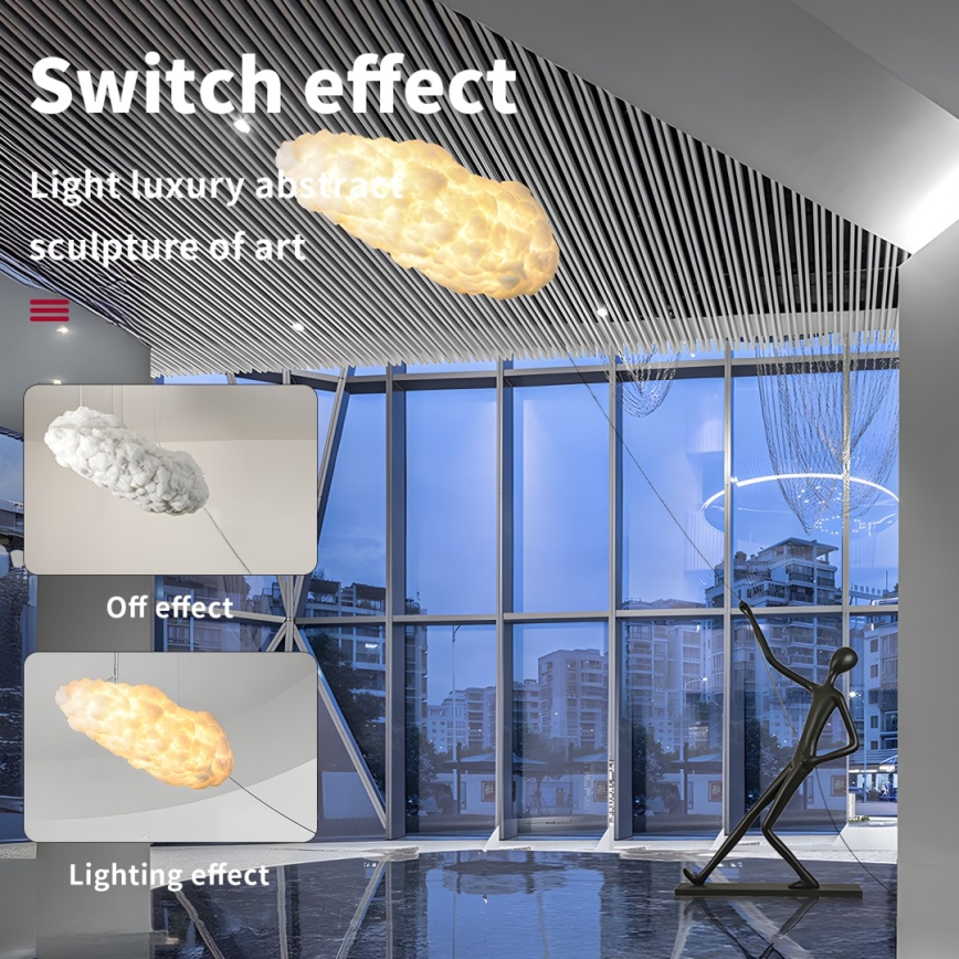 Lampada da terra SILUETTE 6xE27/40W/230V 180 cm Dream Reach