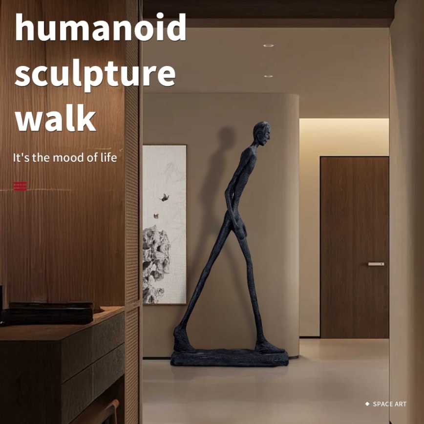 Scultura decorativa SILUETTE 210 cm Human
