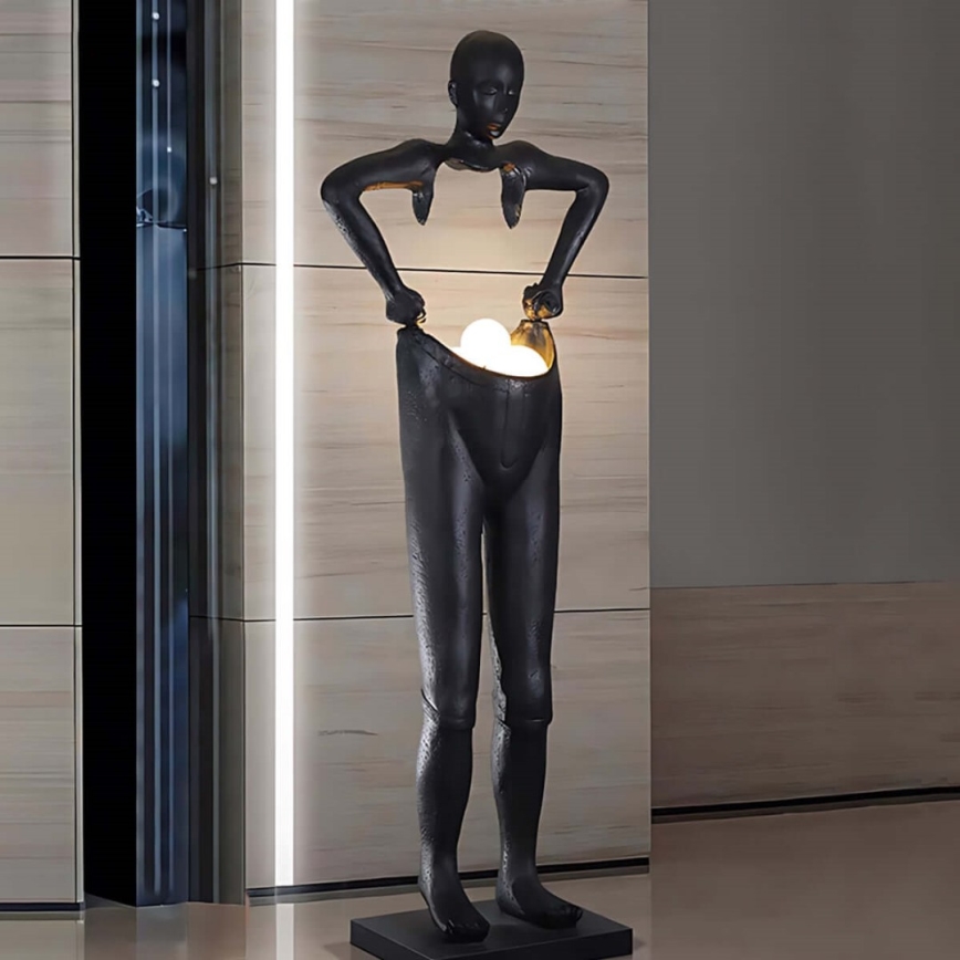 Lampada da terra SILUETTE 4xG9/10W/230V 185 cm Human Houdini