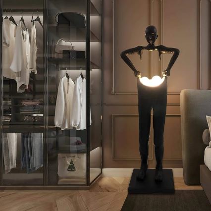 Lampada da terra SILUETTE 4xG9/10W/230V 185 cm Human Houdini