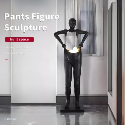 Lampada da terra SILUETTE 4xG9/10W/230V 185 cm Human Houdini