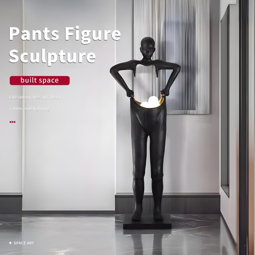Lampada da terra SILUETTE 4xG9/10W/230V 185 cm Human Houdini