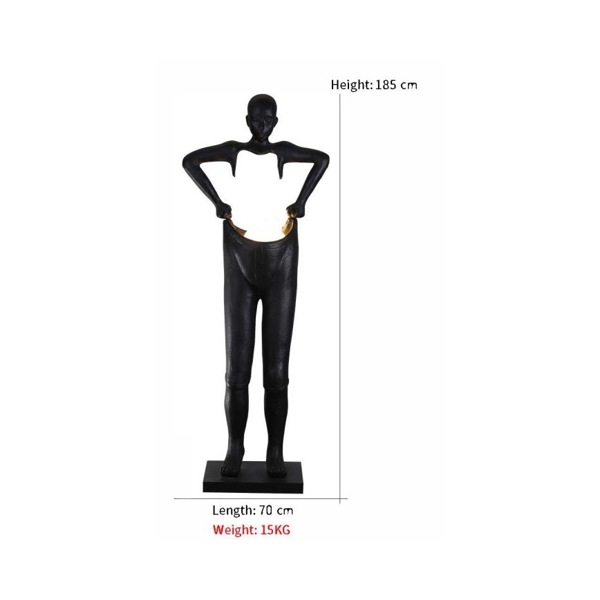 Lampada da terra SILUETTE 4xG9/10W/230V 185 cm Human Houdini