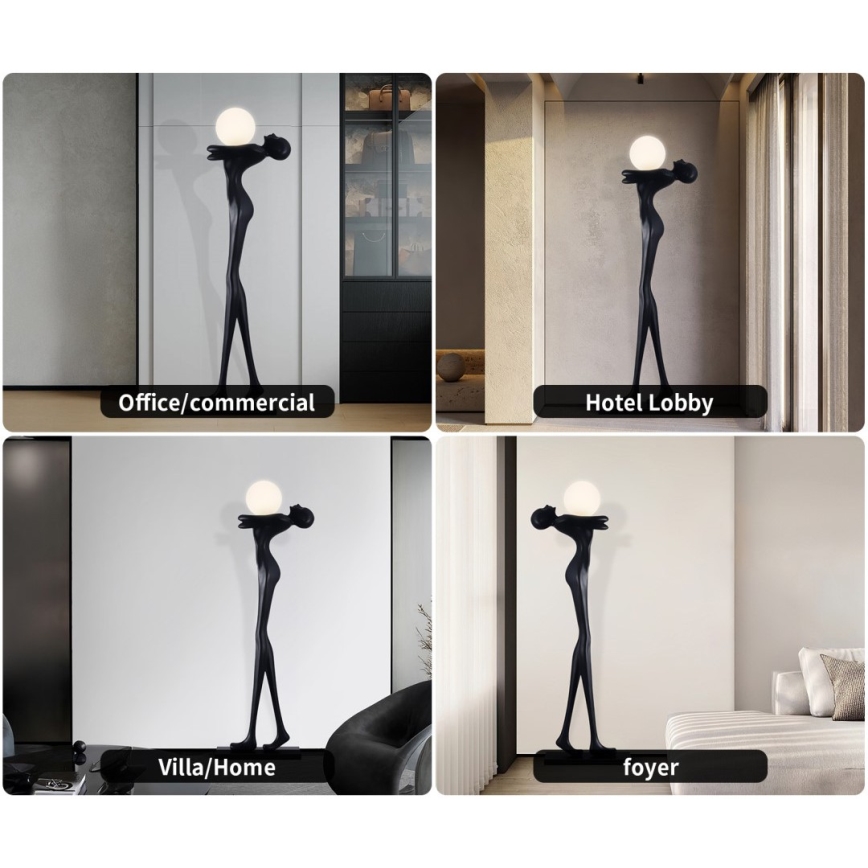 Lampada da terra SILUETTE 1xE27/25W/230V 175 cm Human Woman