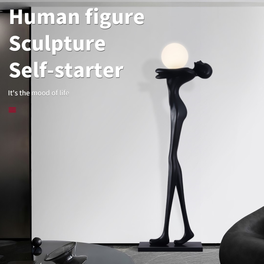 Lampada da terra SILUETTE 1xE27/25W/230V 175 cm Human Woman