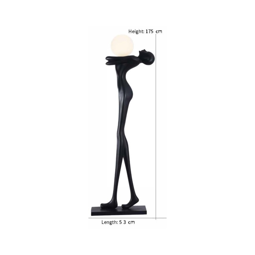 Lampada da terra SILUETTE 1xE27/25W/230V 175 cm Human Woman