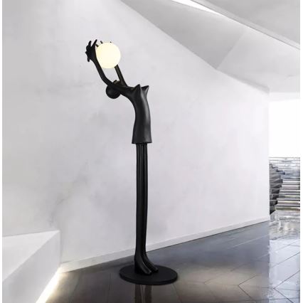 Lampada da terra SILUETTE 1xE27/25W/230V 210 cm Human Girl