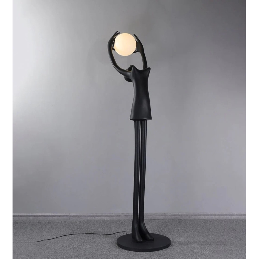 Lampada da terra SILUETTE 1xE27/25W/230V 210 cm Human Girl