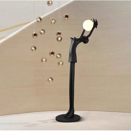 Lampada da terra SILUETTE 1xE27/25W/230V 210 cm Human Girl