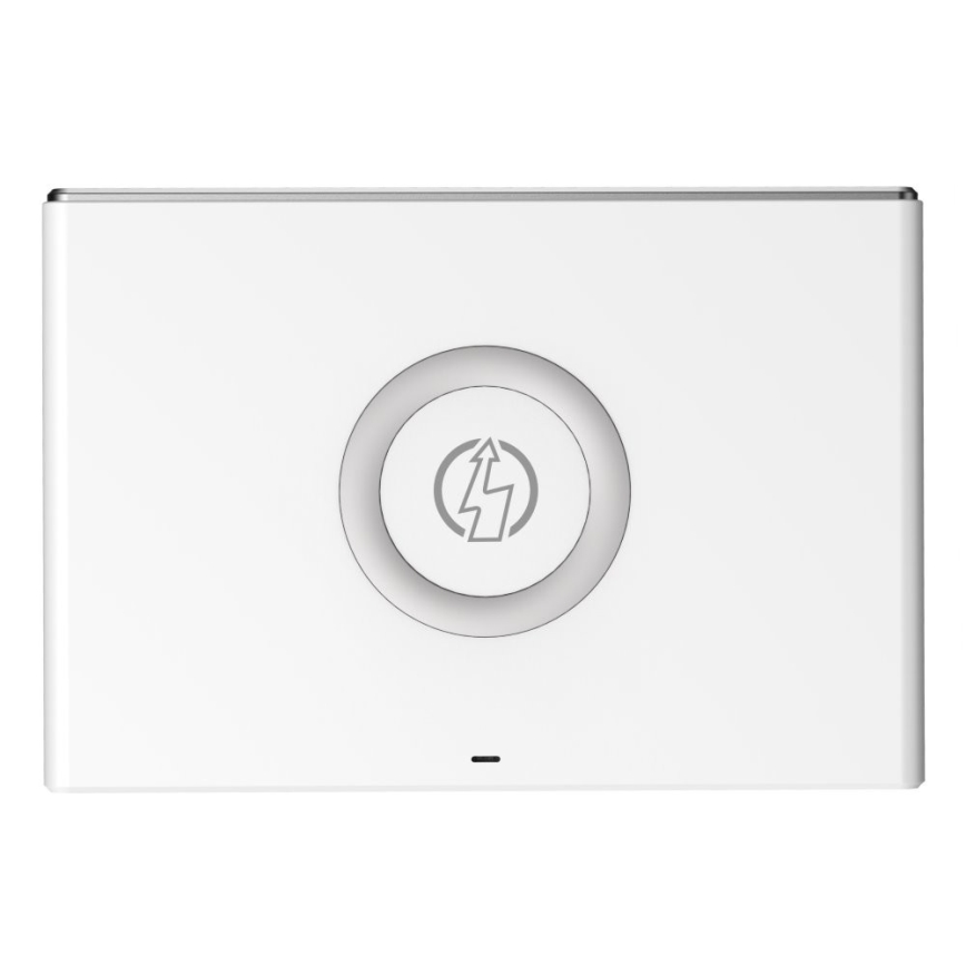 Sveglia con retroilluminazione notturna e ricarica wireless QI LED/12W/5V