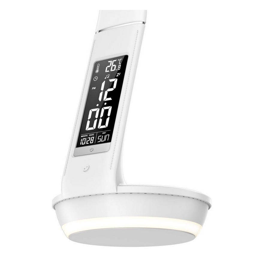 Immax - Lampada da tavolo LED dimmerabile COBRA LED/5W/230V, bianca