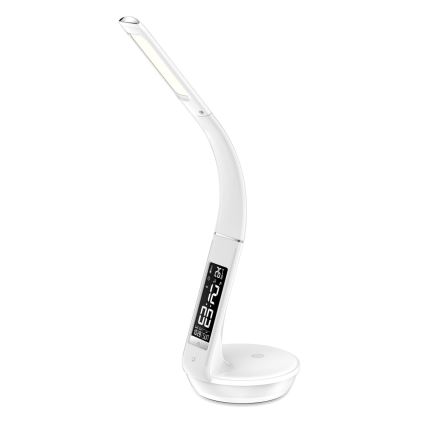 Immax - Lampada da tavolo LED dimmerabile COBRA LED/5W/230V, bianca