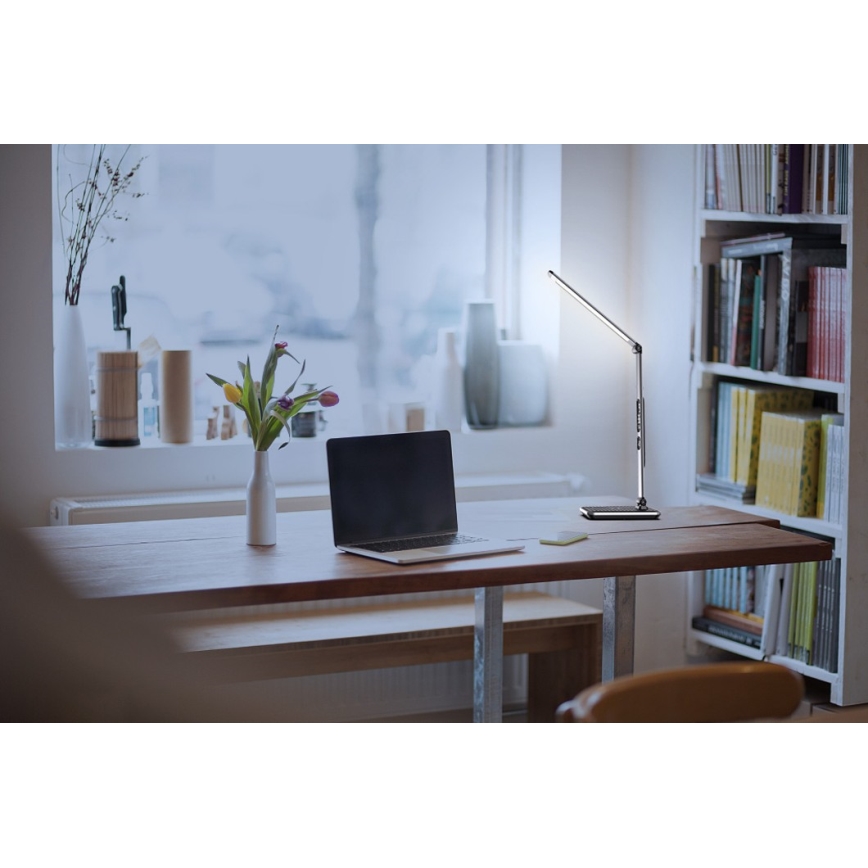 Lampada da tavolo LED dimmerabile LED/8,5W/230V con ricarica wireless