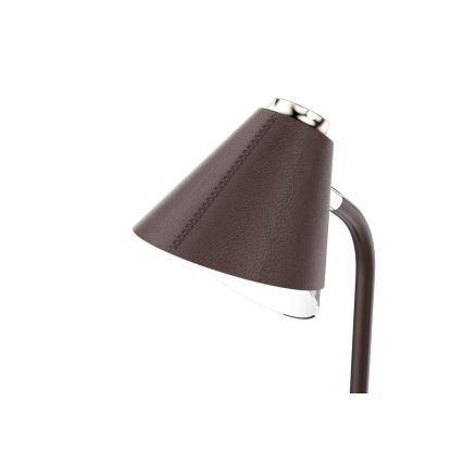 Lampada da tavolo LED dimmerabile con ricarica wireless	 FINCH LED/9W/12/230V marrone/oro