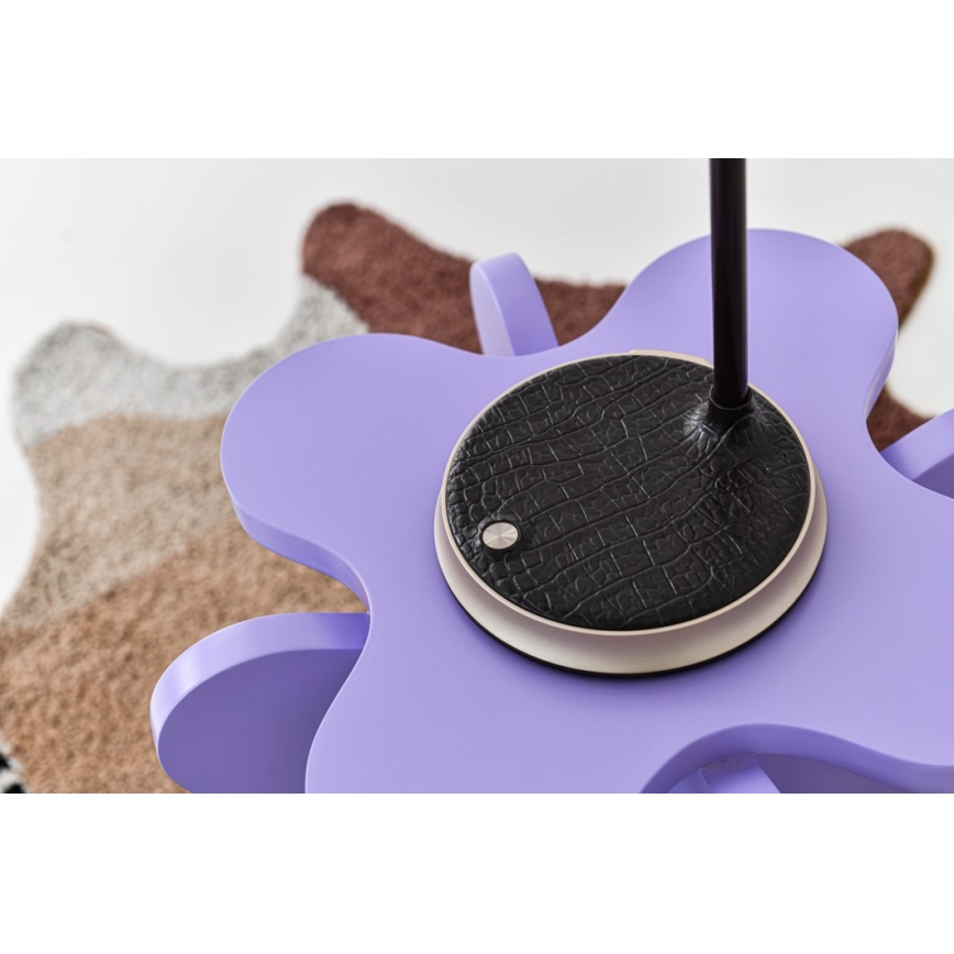 Lampada da tavolo LED dimmerabile con ricarica wireless	 FINCH LED/9W/12/230V grigio/cromo lucido