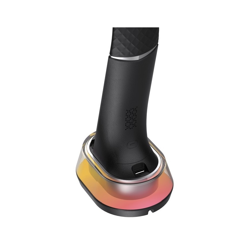 LED RGB Lampada da tavolo dimmerabile con ricarica wireless CORELLA LED/7W/12/230V nero