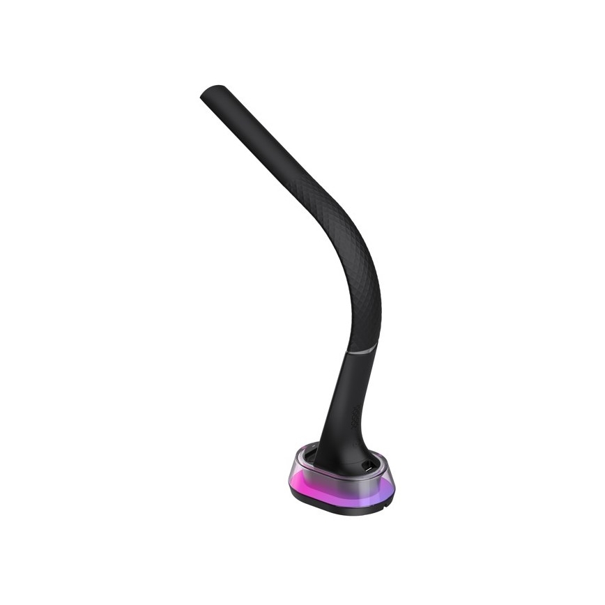 LED RGB Lampada da tavolo dimmerabile con ricarica wireless CORELLA LED/7W/12/230V nero