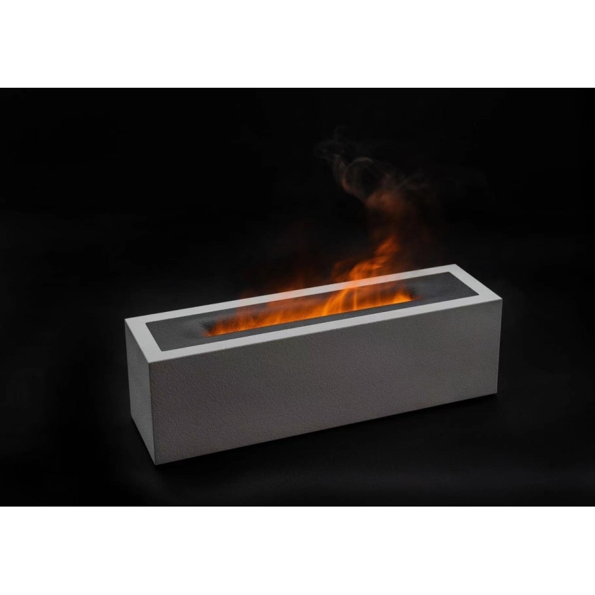 LED Diffusore di aromi e umidificatore d'aria con imitazione di fiamma LED/10W/5V