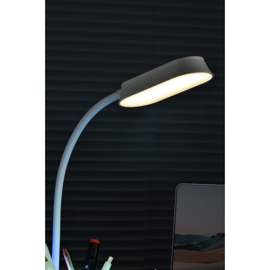 LED RGBW Lampada da tavolo dimmerabile con portamatite FALCON LED/10W/5V