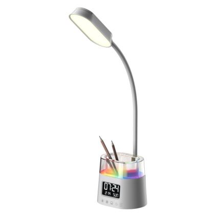 LED RGBW Lampada da tavolo dimmerabile con portamatite FALCON LED/10W/5V