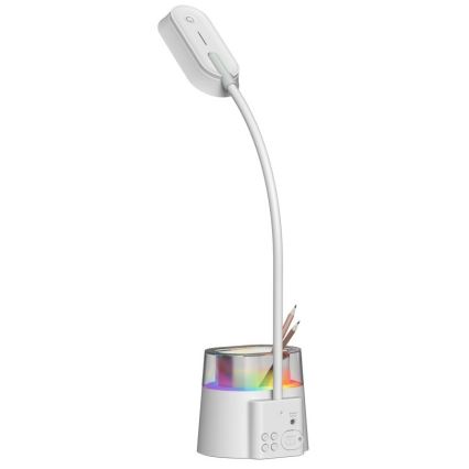 LED RGBW Lampada da tavolo dimmerabile con portamatite FALCON LED/10W/5V