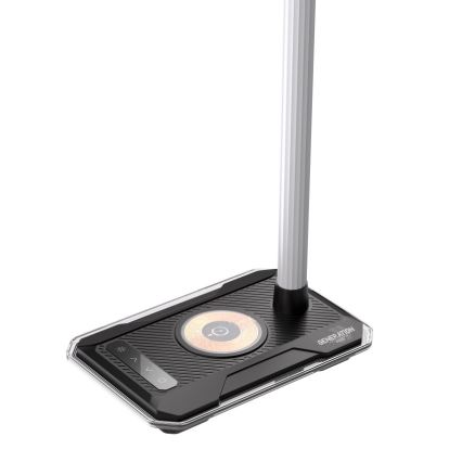 LED RGBW Lampada da tavolo dimmerabile con Qi di ricarica 30W/230V 3000K/4000K/5000K nero