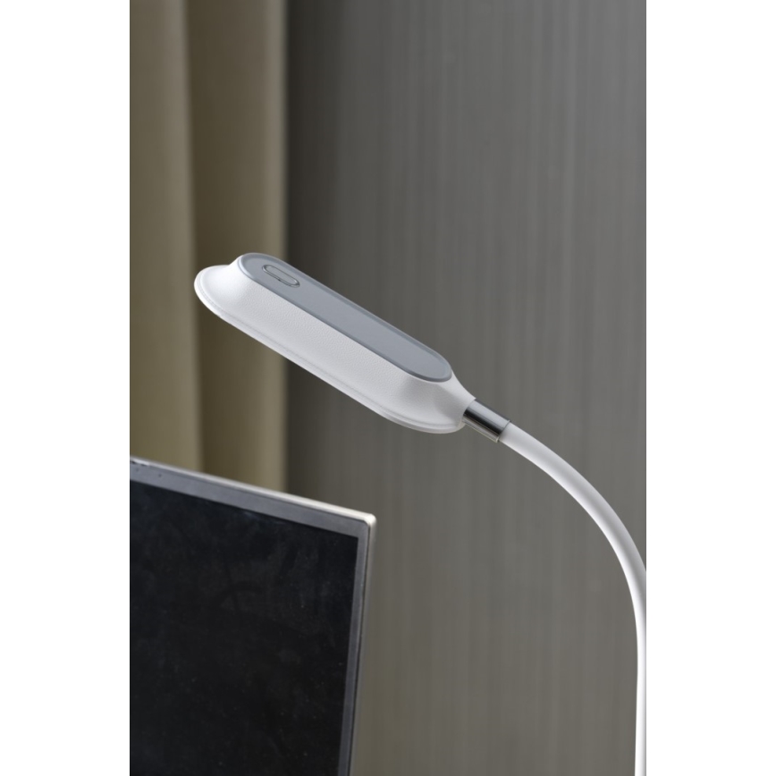 LED+CCT Lampada da tavolo dimmerabile con clip CLIP LED/7,5W/230V 3000/4200/5000K bianca